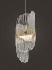 Lampa wisząca owalna mosiężna LED 34W 3000K BOSSOST LE45958 Luces Exclusivas